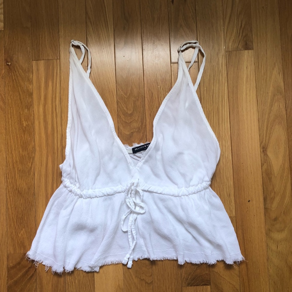Brandy Melville White Tank
